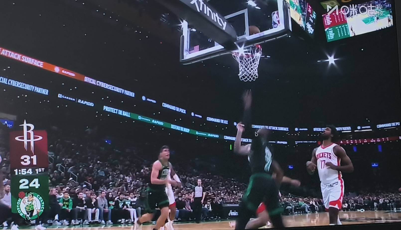 关于凯尔特人力克黄蜂，取得四连胜的信息