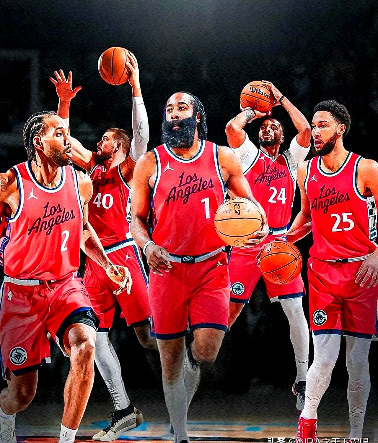 包含火箭爆冷快船，萨博尼斯一己之力扛起全队的词条